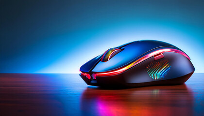 Close-Up of a Computer Mouse