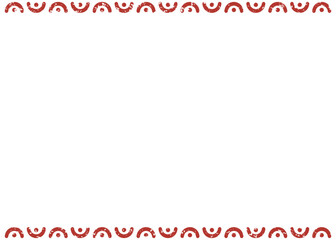 かすれた表現の中華風フレーム背景、グランジ、ヴィンテージ