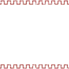 Obraz premium かすれた表現の中華風フレーム背景、グランジ、ヴィンテージ、正方形サイズ