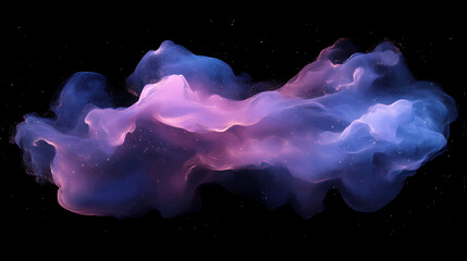 Fototapeta premium Created with generative ai technology. Nebula. Illustration
