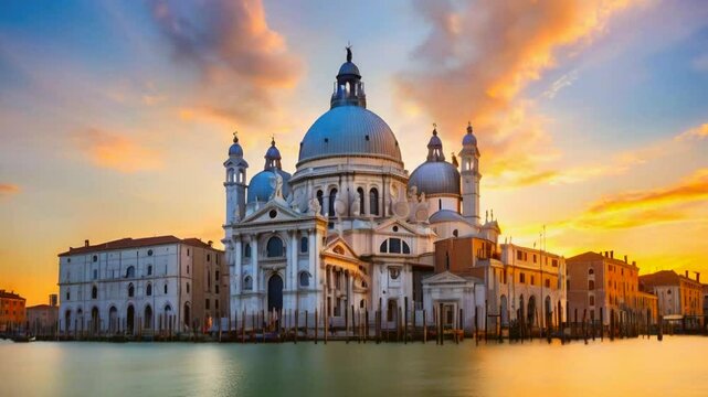 Basilica di Santa Maria della Salute Venice Italy