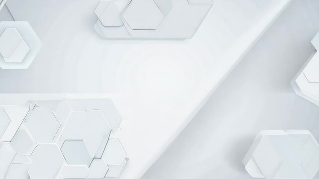shifts adapts create lightweight minimalistic background business design texture three-dimensional technology construction art paper hexagon hexagonal modern geometric shape wall geometry