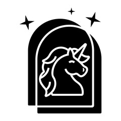 unicorn Solid icon