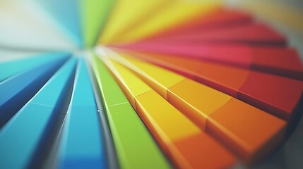 Interactive graphs and pie charts displaying statistical information 