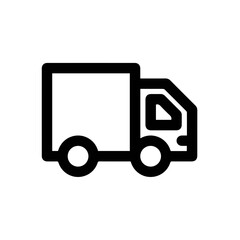 Truck icon symbol vector image illustration
