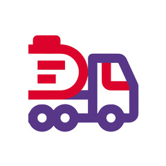Truck icon symbol vector illustration

