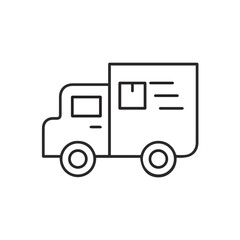 Truck icon symbol vector illustration
