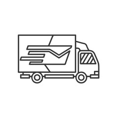 Truck icon symbol vector illustration
