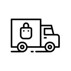 Truck icon symbol vector illustration
