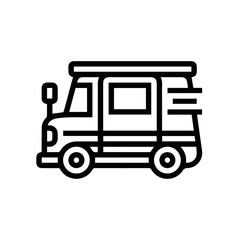 Truck icon symbol vector illustration
