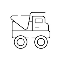 Truck icon symbol vector illustration
