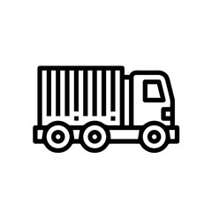 Truck icon symbol vector illustration
