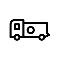 Truck icon symbol vector illustration
