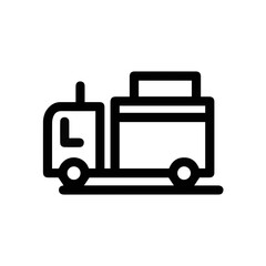 Truck icon symbol vector illustration

