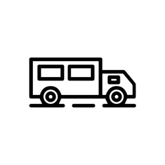 Truck icon symbol vector illustration
