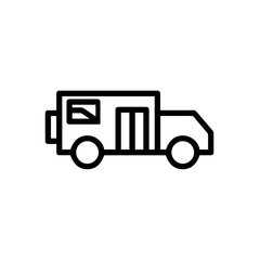 Truck icon symbol vector illustration
