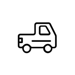 Truck icon symbol vector illustration
