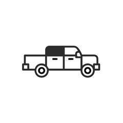 Truck icon symbol vector illustration
