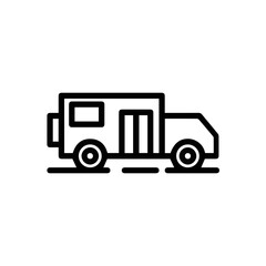 Truck icon symbol vector illustration
