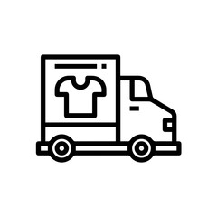 Truck icon symbol vector illustration
