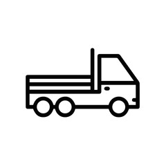 Truck icon symbol vector illustration
