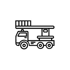 Truck icon symbol vector illustration
