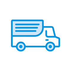 Truck icon symbol vector illustration
