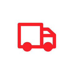 Truck icon symbol vector illustration
