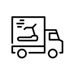 Truck icon symbol vector illustration
