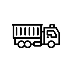 Truck icon symbol vector illustration
