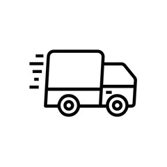 Truck icon symbol vector illustration
