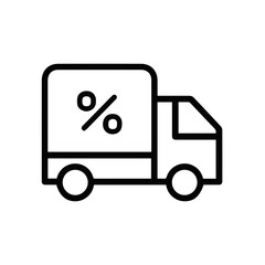 Truck icon symbol vector illustration
