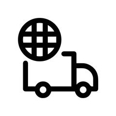 Truck icon symbol vector illustration
