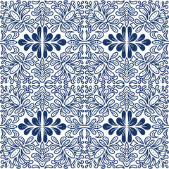 seamless pattern with flowers