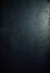 Obraz premium This dark grunge background features a scratched texture with grain noise, providing a gritty and worn-out look ideal for various creative applications and designs. Generative AI