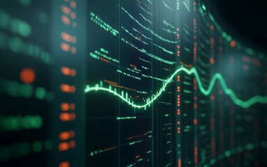 Finance and securities, stock theme, financial and business background
