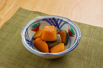 甘いかぼちゃの煮物
