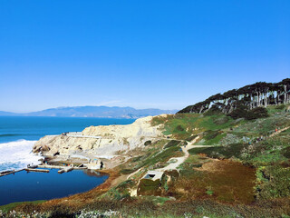 view of the coast of San Francisco 