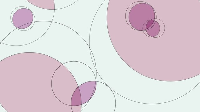 ループする幾何学的なビジネス背景素材