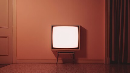 Retro TV boxes cut out with frame screen cut out