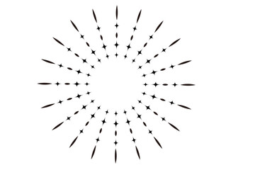 Obraz premium 光モチーフのデザイン、フレーム。ゴシック風。