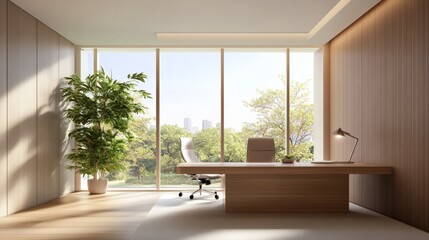 Fototapeta premium Home living interior, modern and futuristic style