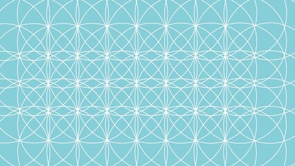 背景素材；和柄　青　水色