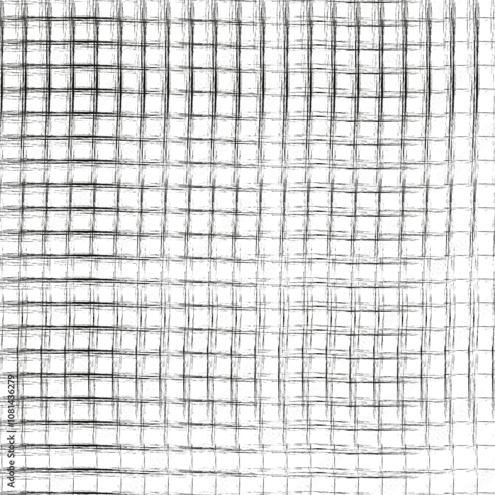 Poster grid pattern. abstract sketchy lines. black on white. hand-drawn texture.