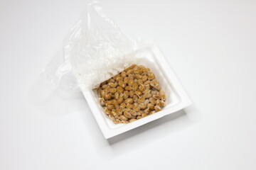 発酵食品の納豆（Natto）