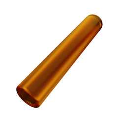 3d geometric glass soft yellow color