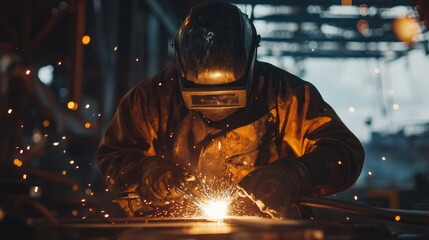 Welder at Work