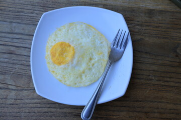 Fresh and Healthy Morning Meal on Wooden Table