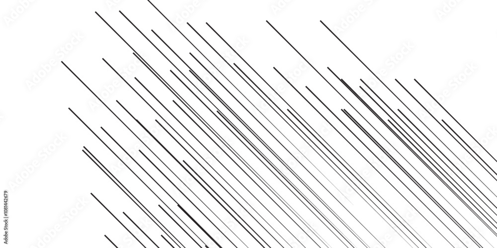 Poster abstract cut out transparent retro funky line pattern design element. vector seamless parallel thin 