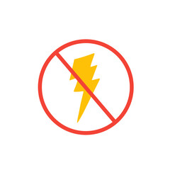 no electrical icon